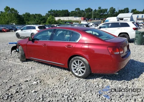 2006 Lexus Gs 300 z USA, uszkodzony, nr VIN JTHCH96S860003951
